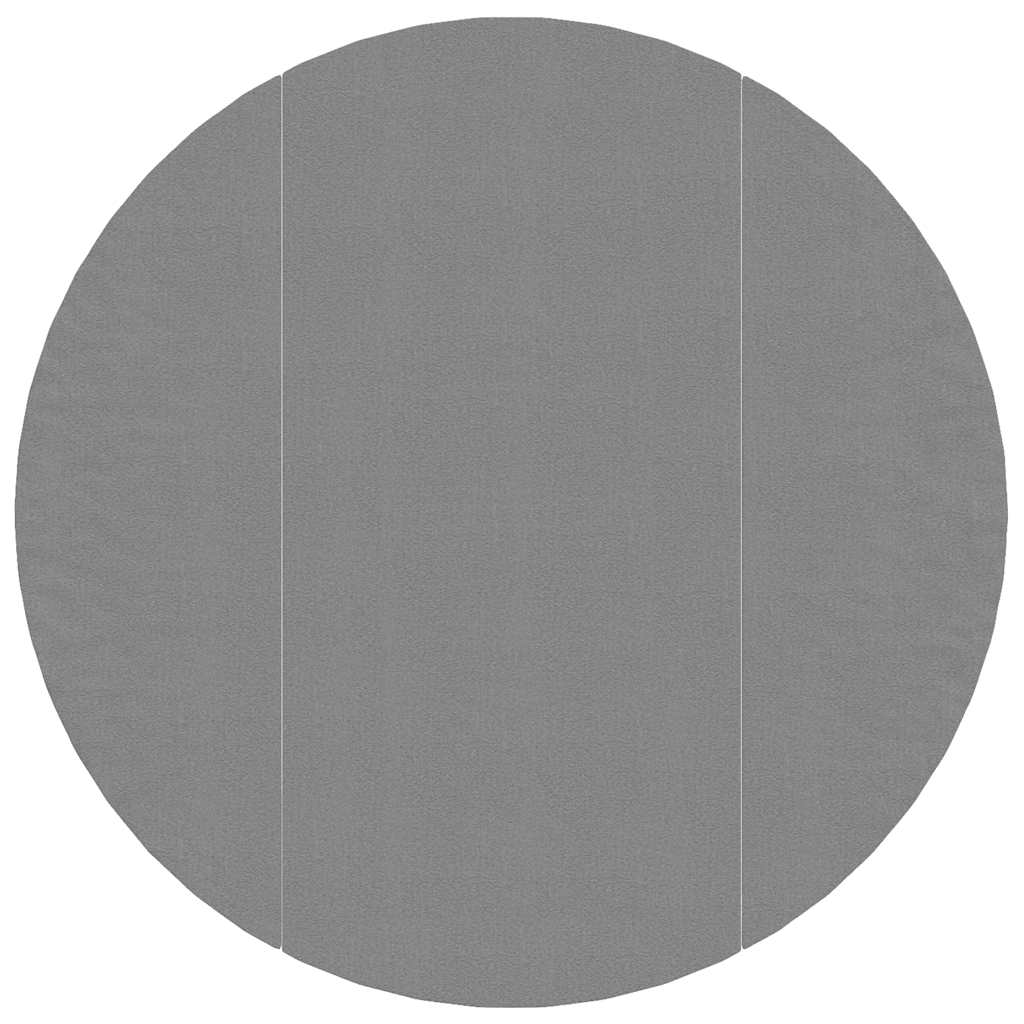 Vidaxx tapis de sol de piscine ø306 cm géotextile polyester gris clair
