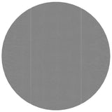 Vidaxx tapis de sol de piscine ø306 cm géotextile polyester gris clair