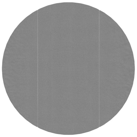 Vidaxx tapis de sol de piscine ø306 cm géotextile polyester gris clair