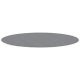 Vidaxx tapis de sol de piscine ø366 cm géotextile polyester gris clair