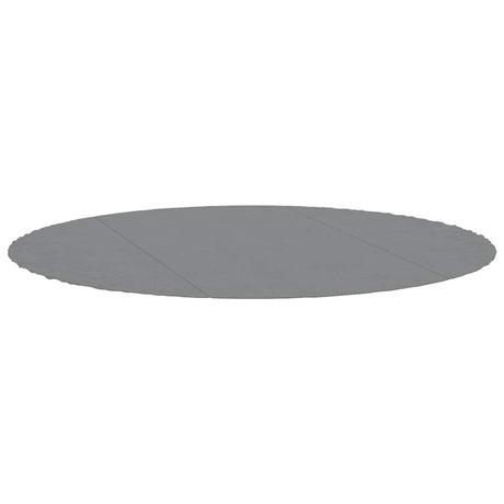 Vidaxx tapis de sol de piscine ø366 cm géotextile polyester gris clair