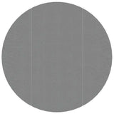 Vidaxx tapis de sol de piscine ø366 cm géotextile polyester gris clair