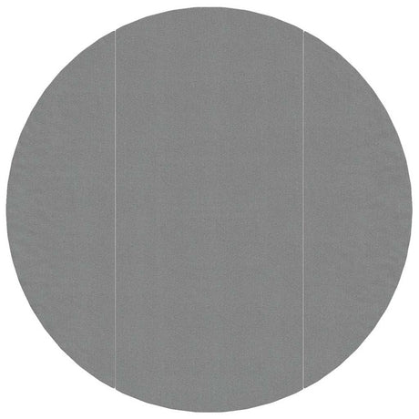 Vidaxx tapis de sol de piscine ø366 cm géotextile polyester gris clair