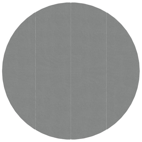 Vidaxx tapis de sol de piscine ø428 cm géotextile polyester gris clair