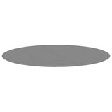 Vidaxx tapis de sol de piscine ø428 cm géotextile polyester gris clair
