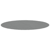 Vidaxx tapis de sol de piscine ø458 cm géotextile polyester gris clair