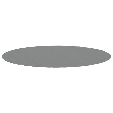 Vidaxx tapis de sol de piscine ø458 cm géotextile polyester gris clair