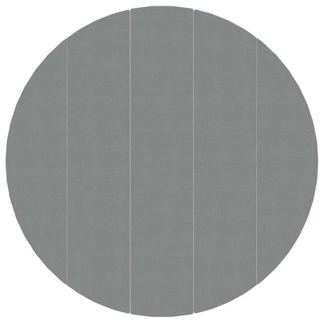 Vidaxx tapis de sol de piscine ø550 cm géotextile polyester gris clair