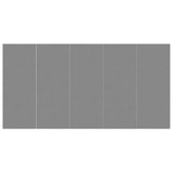 Vidaxx tapis de sol de piscine 550x280 cm géotextile polyester gris clair