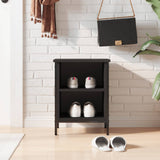 VidaXL Shoe cabinet 38x35x50 cm Properted Wood Black