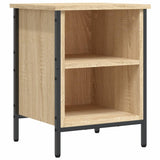 Armoire à chaussures Vidaxl 38x35x50 cm en bois de bois de chêne sonoma coloré