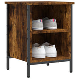 Vidaxl Shoe cabinet 38x35x50 cm Properted Wood Smoked Oak colored