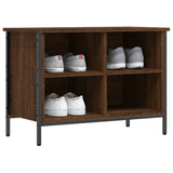 Vidaxx armoire à chaussures 69x35x50 cm bois fini couleur chêne marron
