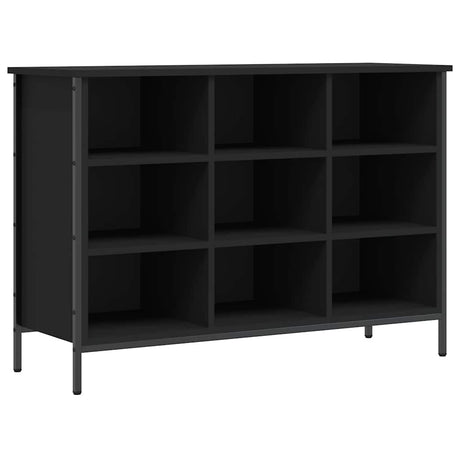 Vidaxx armoire à chaussures 100x35x70 cm bois fini noir