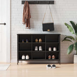 Vidaxx armoire à chaussures 100x35x70 cm bois fini noir