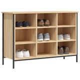 Vidaxx meuble à chaussures 100x35x70 cm bois d'ingénierie chêne sonoma