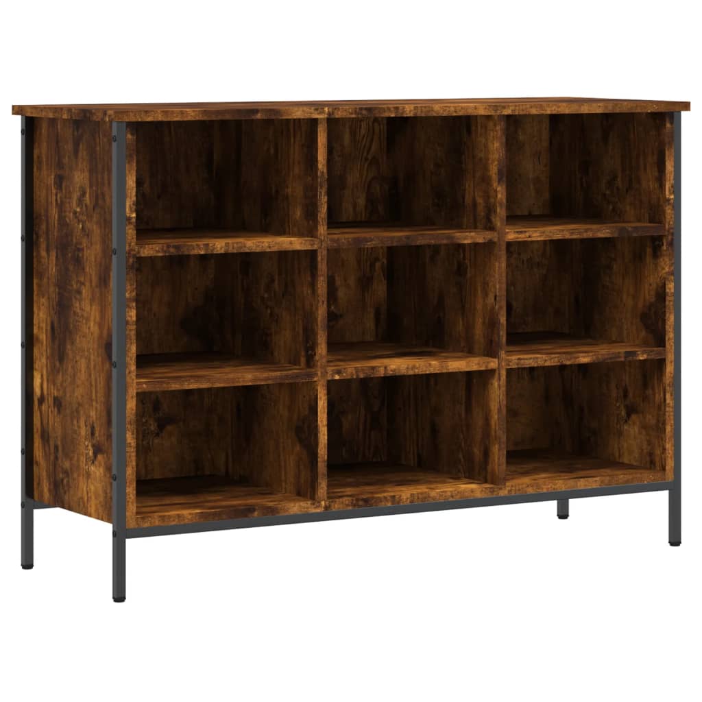 Vidaxx armoire à chaussures 100x35x70 cm bois traité, chêne fumé