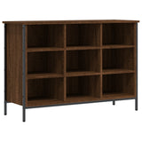 Vidaxx armoire à chaussures 100x35x70 cm bois fini couleur chêne marron