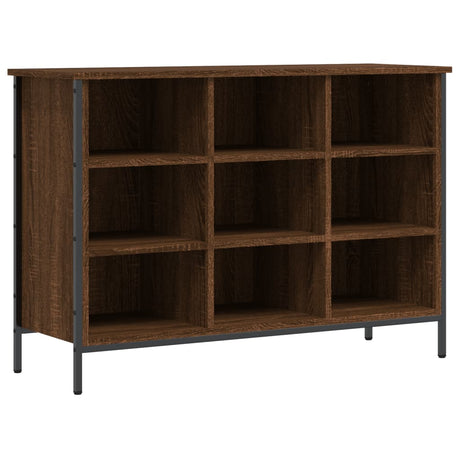 Vidaxx armoire à chaussures 100x35x70 cm bois fini couleur chêne marron