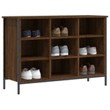 Vidaxx armoire à chaussures 100x35x70 cm bois fini couleur chêne marron