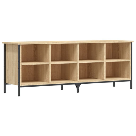 VidaXL armoire à chaussures 131x35x50 cm bois d'ingénierie chêne sonoma
