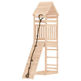 Vidaxl Speelhuis with climbing wall Solid pine