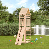 Vidaxl Speelhuis with climbing wall Solid pine