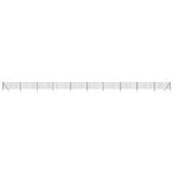 Clôture grillagée Vidaxxl 0,8x25 m acier galvanisé vert