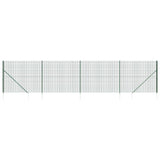 Clôture grillagée Vidaxxl avec ancrages au sol 1,8x10 m vert