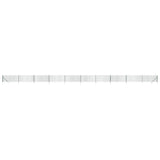 Clôture grillagée Vidaxxl avec ancrages au sol 0,8x25 m vert