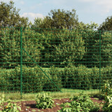 Clôture grillagée Vidaxxl avec ancrages au sol 1,8x10 m vert