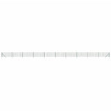 VidaXL Clôture grillagée avec ancrages au sol 0,8x25 m vert