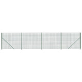 Clôture grillagée Vidaxxl avec bride 1,8x10 m vert