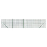 Clôture grillagée Vidaxxl avec bride 2x10 m vert