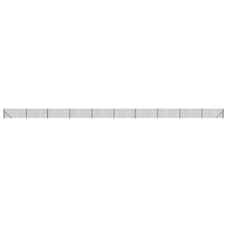 Clôture grillagée Vidaxxl avec bride 0,8x25 m vert