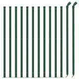 Clôture grillagée Vidaxxl avec bride 1x25 m vert