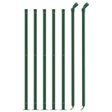 FET a rete filo Vidaxl con flangia 1.1x10 m verde