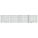 Clôture grillagée Vidaxxl avec bride 1,8x10 m vert