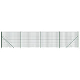 Clôture grillagée Vidaxxl avec bride 2x10 m vert