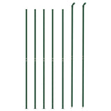 Clôture grillagée Vidaxxl avec bride 2x10 m vert