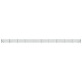 Clôture grillagée Vidaxxl avec bride 0,8x25 m vert