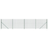 Clôture grillagée Vidaxxl avec bride 2x10 m vert