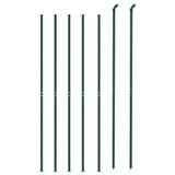 Clôture grillagée Vidaxxl avec bride 2x10 m vert