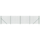 Clôture grillagée Vidaxxl avec bride 2,2x10 m vert