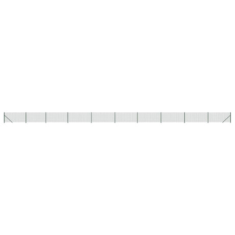 Clôture grillagée Vidaxxl avec bride 1x25 m vert