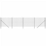 Vidaxl Wire Mesh FET 1,4x10 m galvanizovaný ocelový antracity -