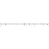 Clôture grillagée Vidaxl 1,1x25 m acier galvanisé anthracite