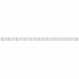 Clôture grillagée Vidaxxl avec ancrages au sol 0,8x25 m anthracite