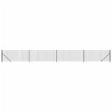 Clôture grillagée Vidaxxl avec bride 1x10 m couleur anthracite
