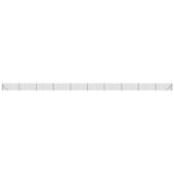 Clôture grillagée Vidaxxl avec bride 1x25 m anthracite